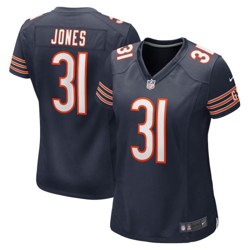 Jaylon Jones 31 New York Giants Women Game Jersey - Navy