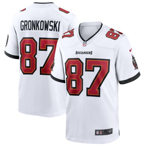 Rob Gronkowski 87 Tampa Bay Buccaneers Game Jersey - White