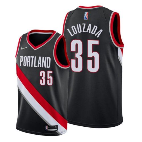 Portland Trail Blazers 35 Didi Louzada 2022 Icon Edition Jersey Black - Men Jersey