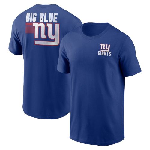 New York Giants Blitz Essential T-Shirt - Royal