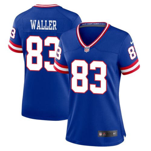 Darren Waller 83 New York Giants Alternate Women Game Jersey - Royal