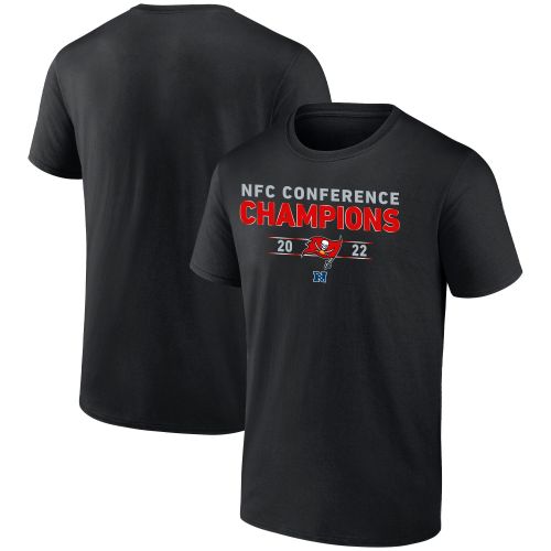 Tampa Bay Buccaneers 2022 NFC Conference Champions Kick T-Shirt - Black