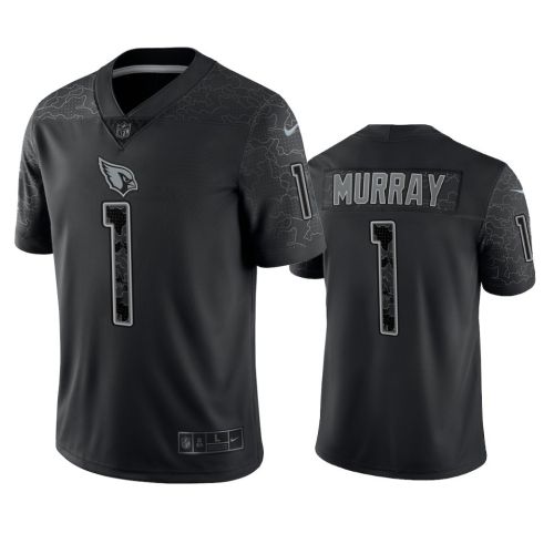 Kyler Murray 1 Arizona Cardinals Black Reflective Limited Jersey - Men