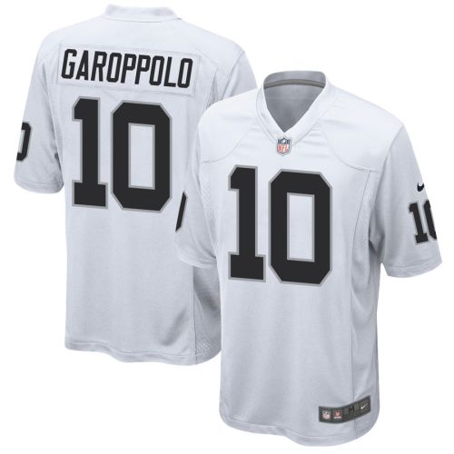 Jimmy Garoppolo 10 Las Vegas Raiders Game Men Jersey - White