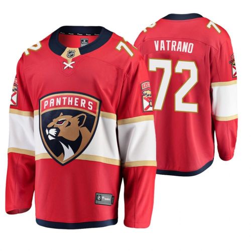 Florida Panthers Frank Vatrano 72 Player Home Red Jersey Jersey