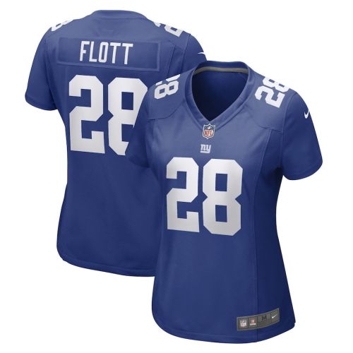 Cor'Dale Flott 28 New York Giants Women Game Jersey - Royal