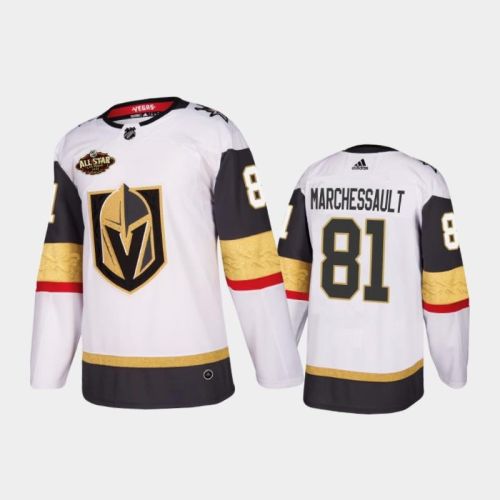 Golden Knights Jonathan Marchessault 2022 All-star Away White Jersey, Men Jersey