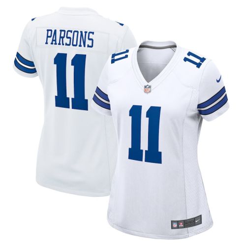 Micah Parsons 11 Dallas Cowboys Women's Game Player Jersey - White