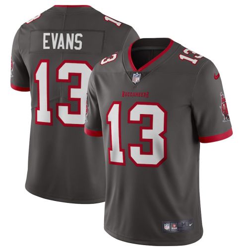 Mike Evans 13 Tampa Bay Buccaneers Alternate Vapor Limited Jersey - Pewter