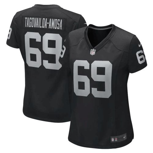 Myron Tagovailoa-Amosa Las Vegas Raiders Women's Game Player Jersey - Black