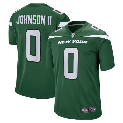 Jermaine Johnson II 0 New York Jets 2022 Draft First Round Pick Game Jersey In Gotham Green