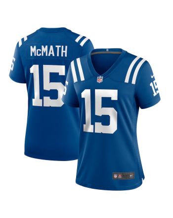 Racey McMath 15 Indianapolis Colts Women Team Game Jersey - Royal