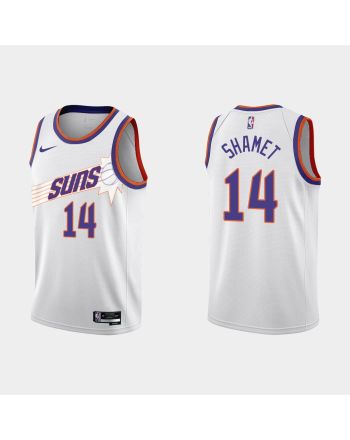 Phoenix Suns 14 Landry Shamet 2022-23 City Edition White Men Jersey