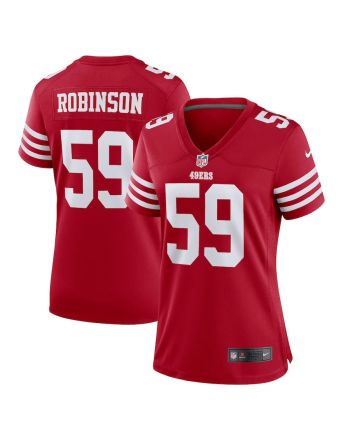 Curtis Robinson San Francisco 49ers Women's Game Player Jersey - Scarlet