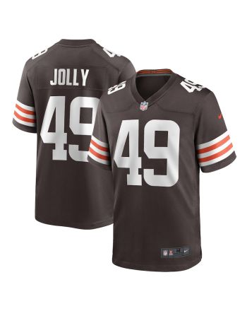 Shaun Jolly Cleveland Browns Game Player Jersey - Brown