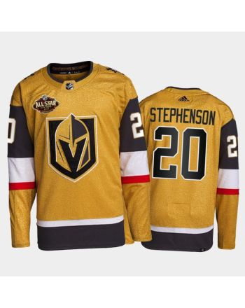 Golden Knights Chandler Stephenson 2022 All-star Gold Primegreen Jersey, Men Jersey