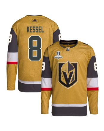 Phil Kessel 8 Vegas Golden Knights Stanley Cup 2023 Champions Patch Home Breakaway Men Jersey - Gold