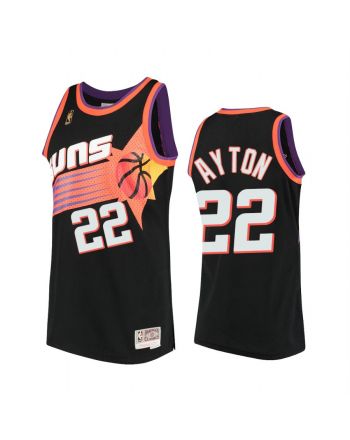 Deandre Ayton 22 Phoenix Suns Hardwood Classics Jersey Black