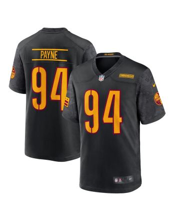 Da'Ron Payne 94 Washington Commanders Alternate Game Men Jersey - Black