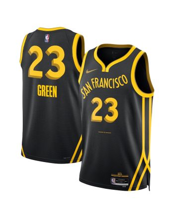 Draymond Green 23 Golden State Warriors 2023/24 City Edition Swingman Jersey - Black