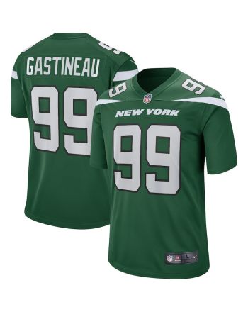 Mark Gastineau 99 New York Jets Men Game Retired Jersey - Gotham Green