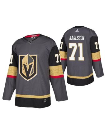 Men Vegas Golden Knights William Karlsson 71 Gray Player Jersey Jersey