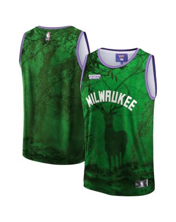 Milwaukee Bucks NBA & KidSuper Studios Unisex Hometown Jersey - Green