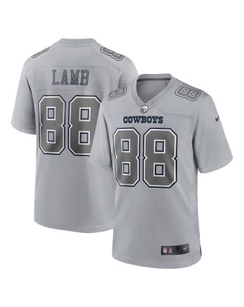 CeeDee Lamb 88 Dallas Cowboys Atmosphere Fashion Game Jersey - Gray