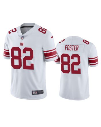 Robert Foster 82 New York Giants White Vapor Limited Jersey