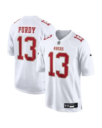 Brock Purdy 13 San Francisco 49ers Fashion Game Men Jersey - Tundra White