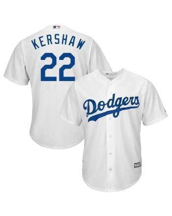 Clayton Kershaw Los Angeles Dodgers Cool Base Player Jersey - White