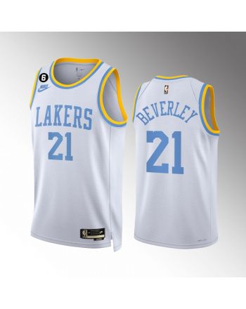 Los Angeles Lakers Patrick Beverley 21 2022-23 Classic Edition White Jersey Swingman