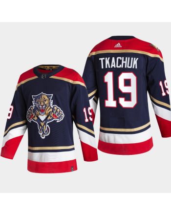 Florida Panthers Matthew Tkachuk 19 2023 Reverse Retro Navy Jersey