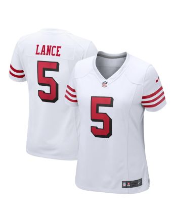 Trey Lance 5 San Francisco 49ers Women Jersey - White