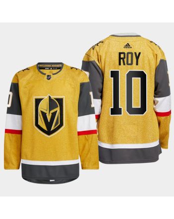 Nicolas Roy 10 Vegas Golden Knights Gold Jersey 2023 Home