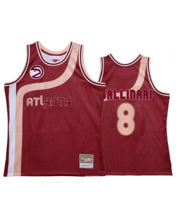 Danilo Gallinari 8 Atlanta Hawks My Towns Wish Jersey Red