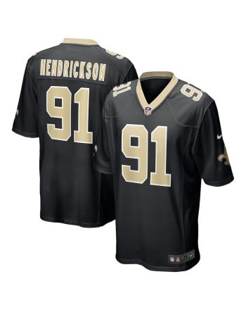 Trey Hendrickson 91 New Orleans Saints Men's Game Jersey - Black