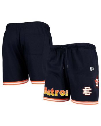 Houston Astros Team Standard Men Mesh Shorts - Navy