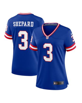 Sterling Shepard 3 New York Giants Women Classic Game Jersey - Royal