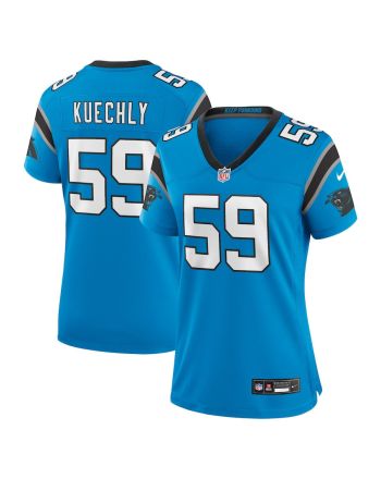 Luke Kuechly 59 Carolina Panthers Women's Player Game Jersey - Blue