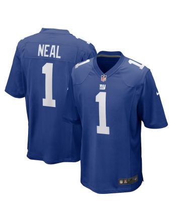 Evan Neal 1 New York Giants 2022 Draft First Round Pick Player Game Jersey In Royal