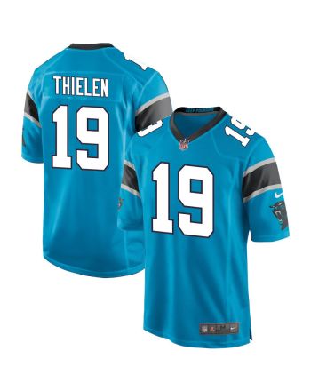 Adam Thielen 19 Carolina Panthers Men Game Jersey - Blue