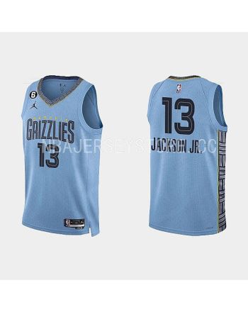 Memphis Grizzlies 13 Jaren Jackson Jr. 2022-23 Statement Edition Light Blue Men Jersey