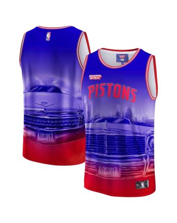 Detroit Pistons NBA & KidSuper Studios Unisex Hometown Jersey - Red