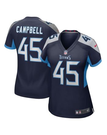 Chance Campbell Tennessee Titans Women's Player Game Jersey - Navy