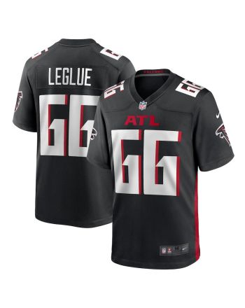 John Leglue 66 Atlanta Falcons Game Men Jersey - Black