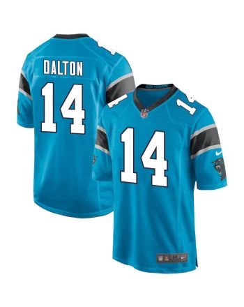 Andy Dalton 14 Carolina Panthers Men Game Jersey - Blue