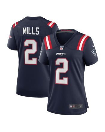 Jalen Mills 2 New England Patriots Women Game Jersey - Navy