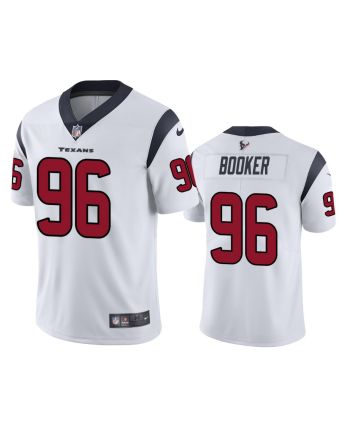 Houston Texans Thomas Booker 96 White Vapor Limited Jersey