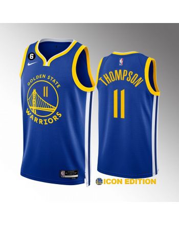 Golden State Warriors Klay Thompson 11 2022-23 Icon Edition Royal Jersey Swingman